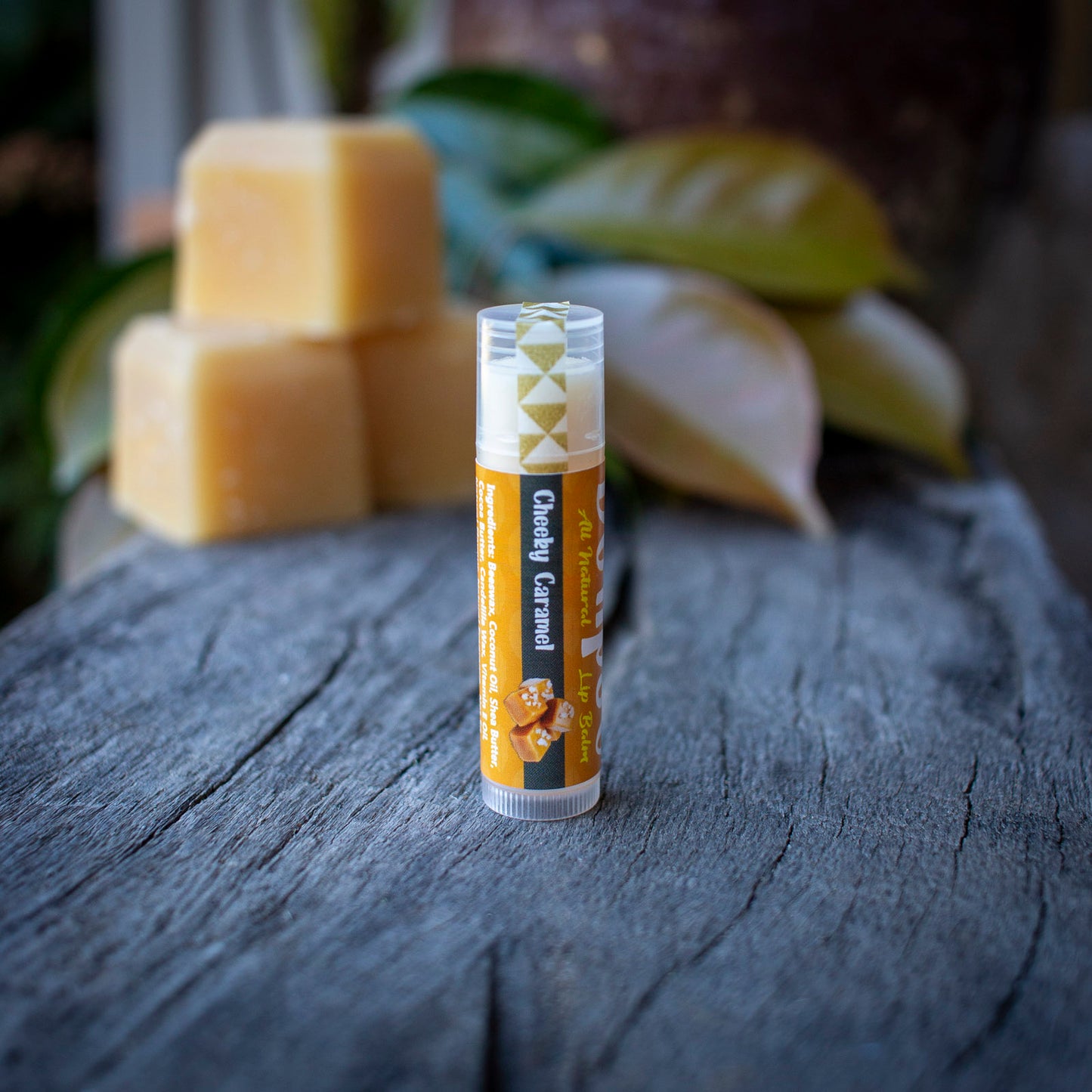 Cheeky Caramel all natural Lip Balm 5g Tube Delipso