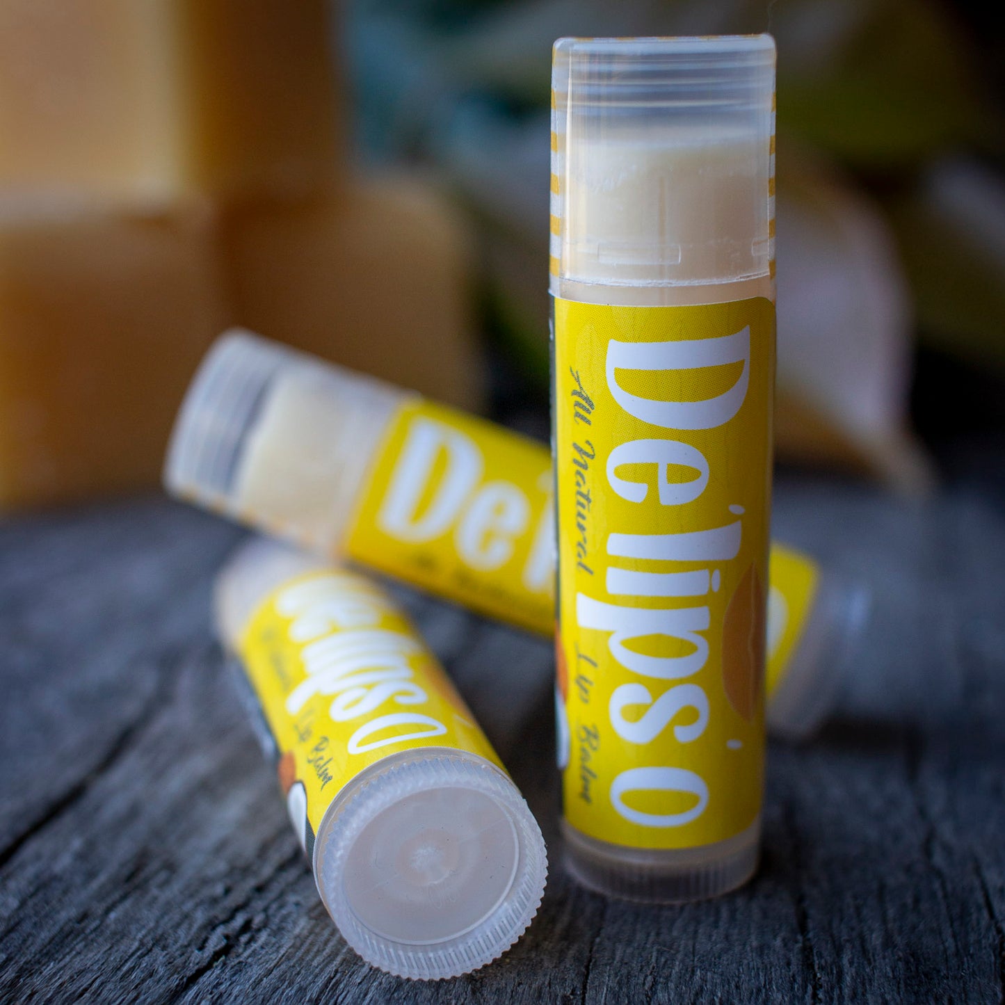 Crazy Coconut all natural Lip Balm 5g Tube Delipso