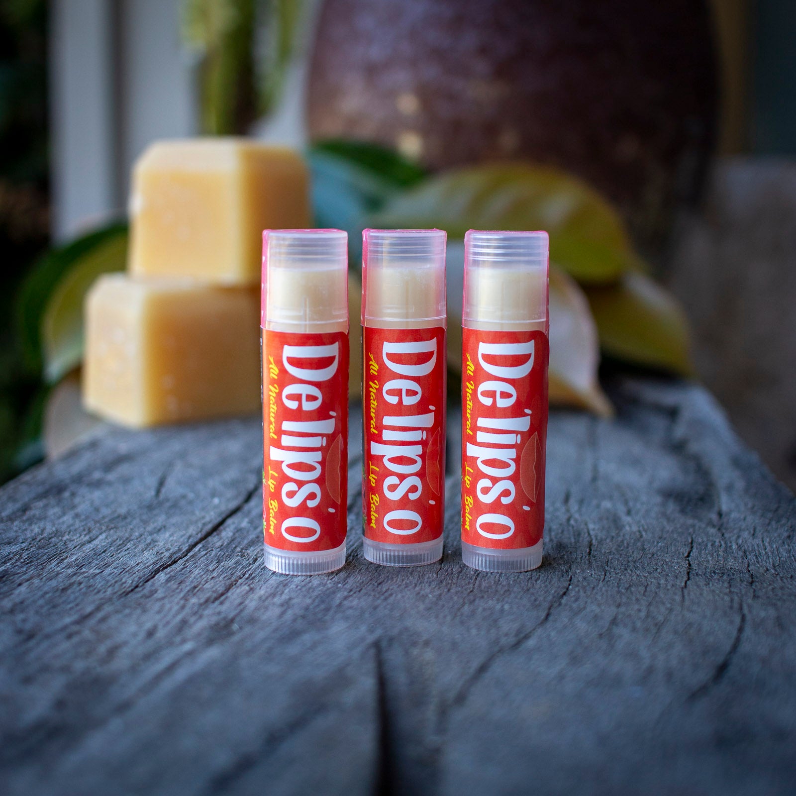 Sassy Strawberry all natural Lip Balm 5g Tube Delipso