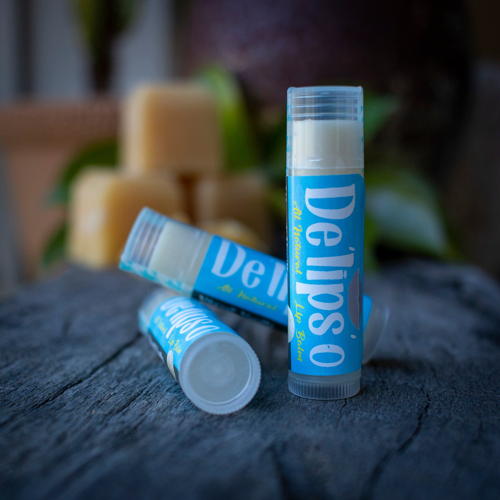 Vibrant Vanilla all natural Lip Balm 5g Tube Delipso